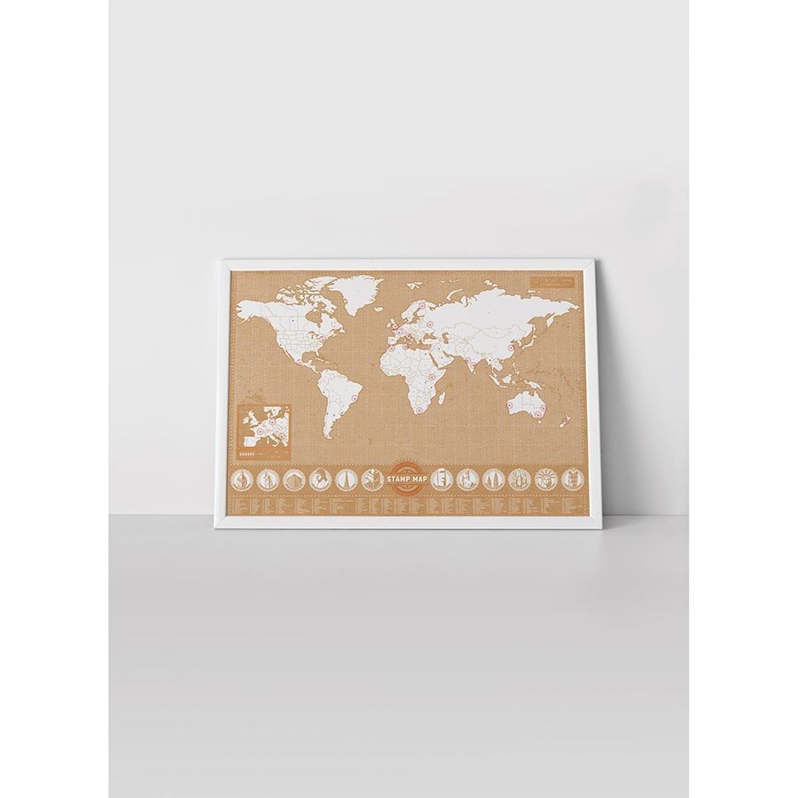 Luckies of London Stamp Map