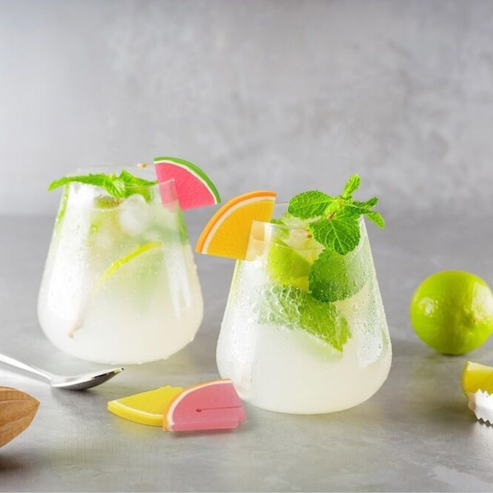 Fred Fruit Cocktail Drink Markers (Set of 6)