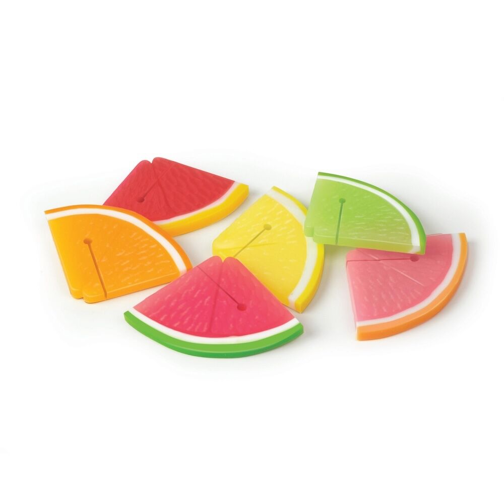 Fred Fruit Cocktail Drink Markers (Set of 6)