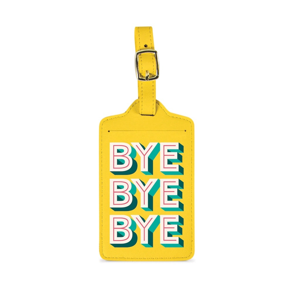 Fred Wander Ware Luggage Tag - Bye Bye