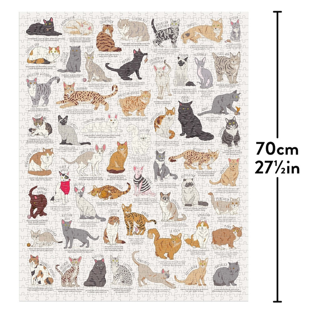 Ridley's The Cat Lover's Jigsaw Puzzle 1000 Piece