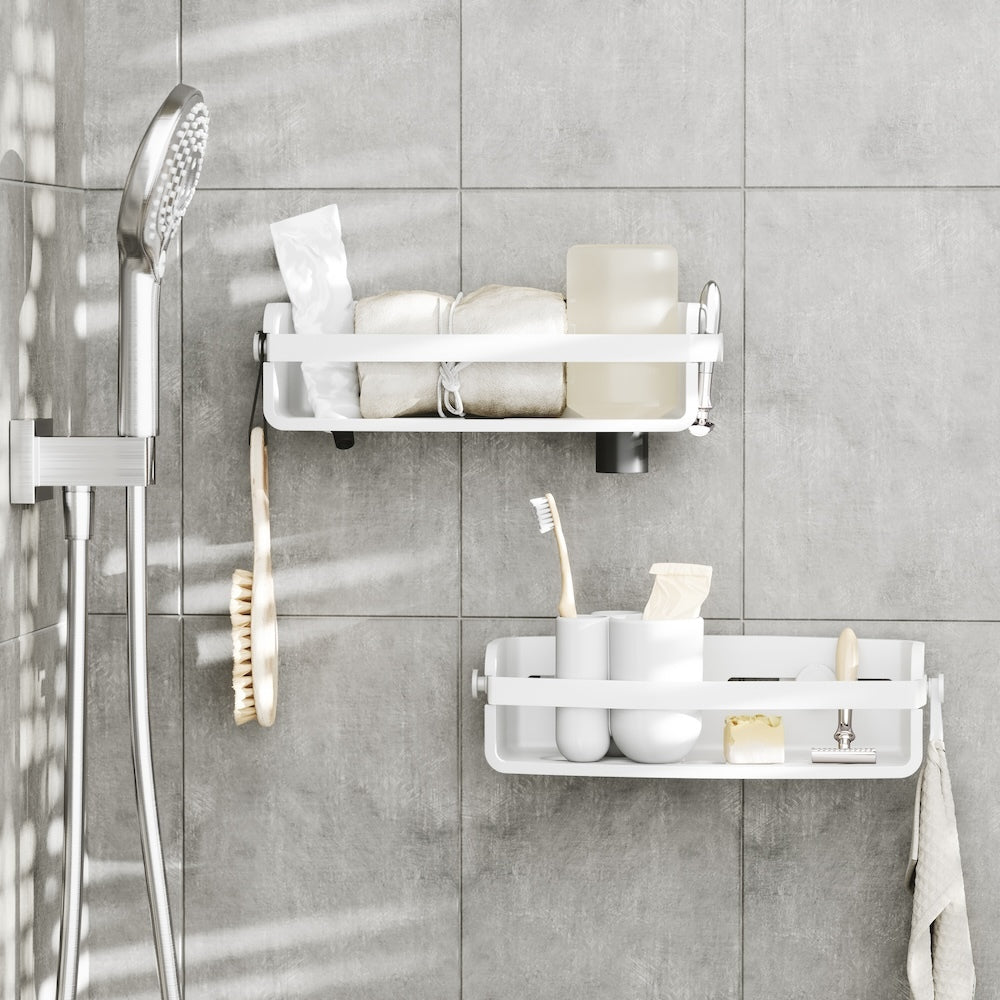 UMBRA Flex Gel Lock Suction Caddy Shelf