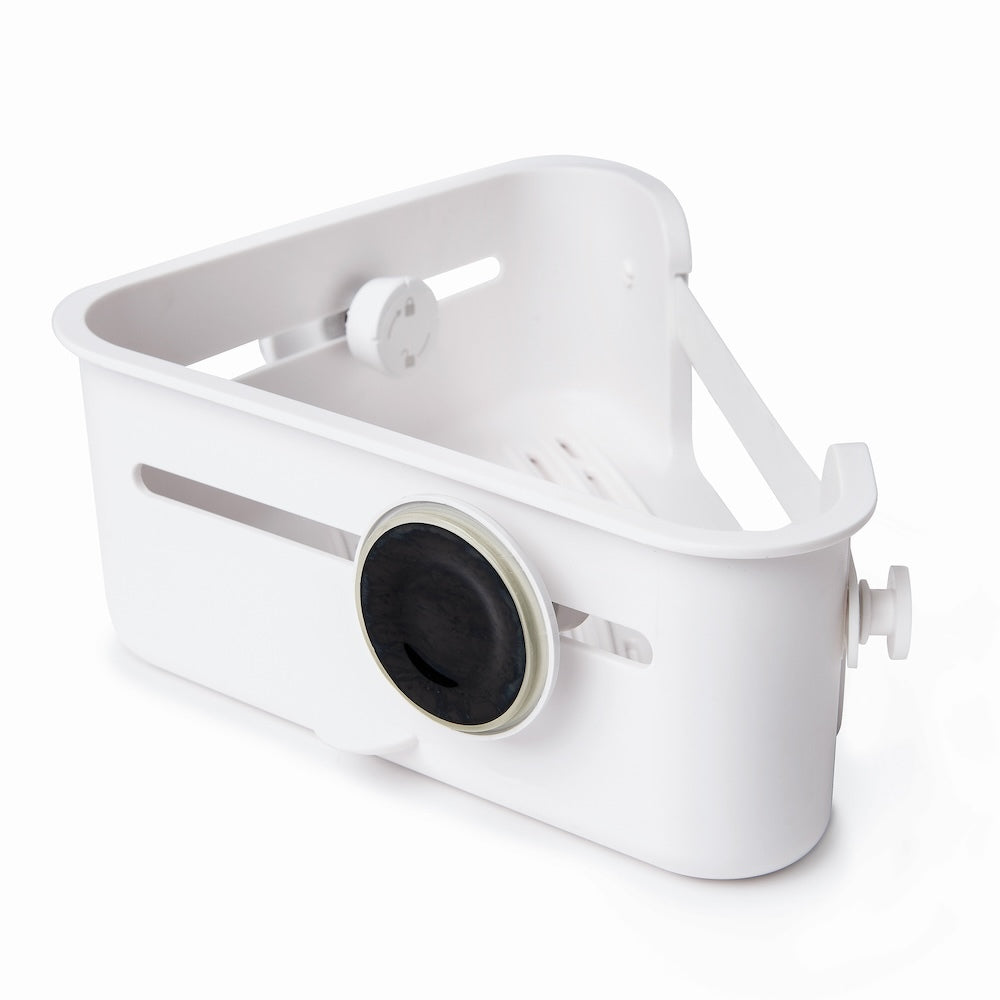 UMBRA Flex Gel Lock Corner Suction Caddy Shelf