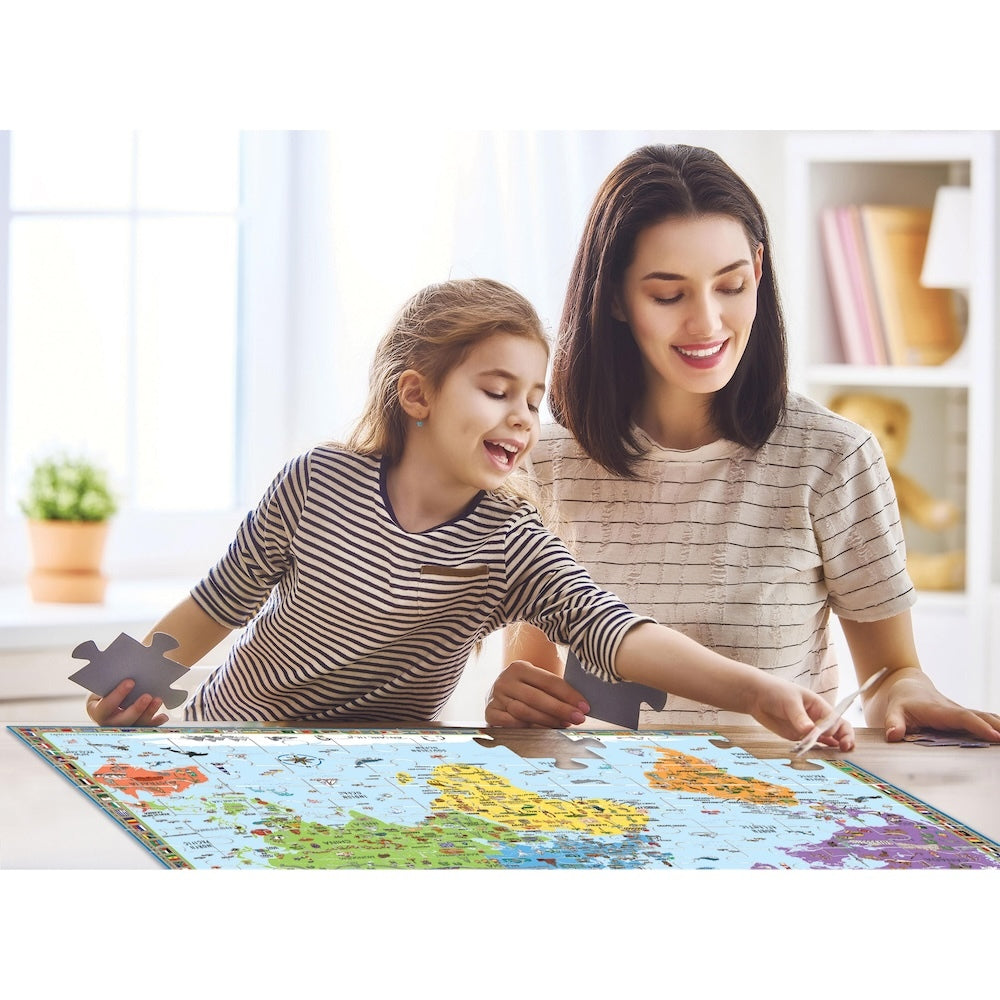 Go Genius World The Giant Jigsaw Puzzle 100 Piece
