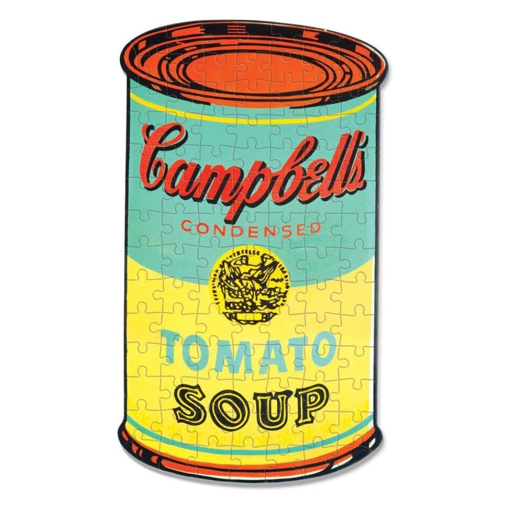 Galison Andy Warhol Mini Puzzle Campbell's Soup 100pc