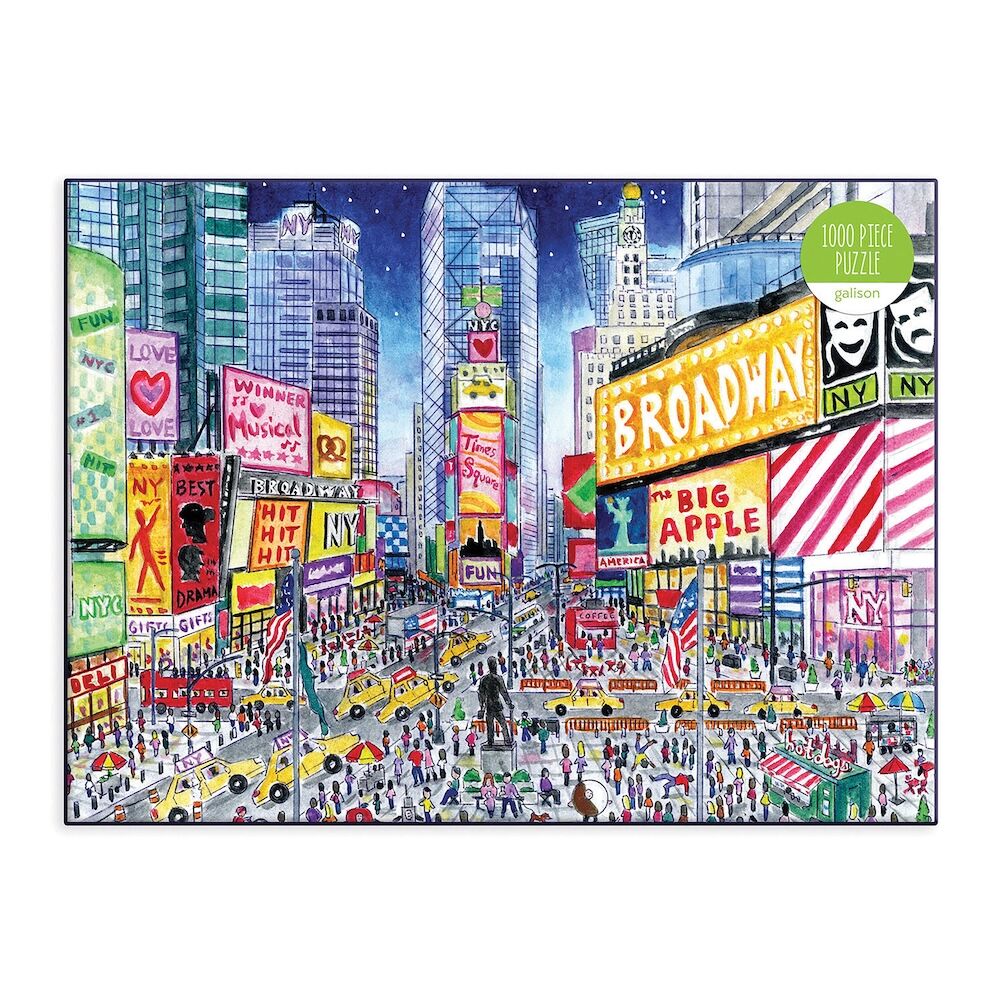 Galison Michael Storrings Times Square Puzzle 1000 Piece