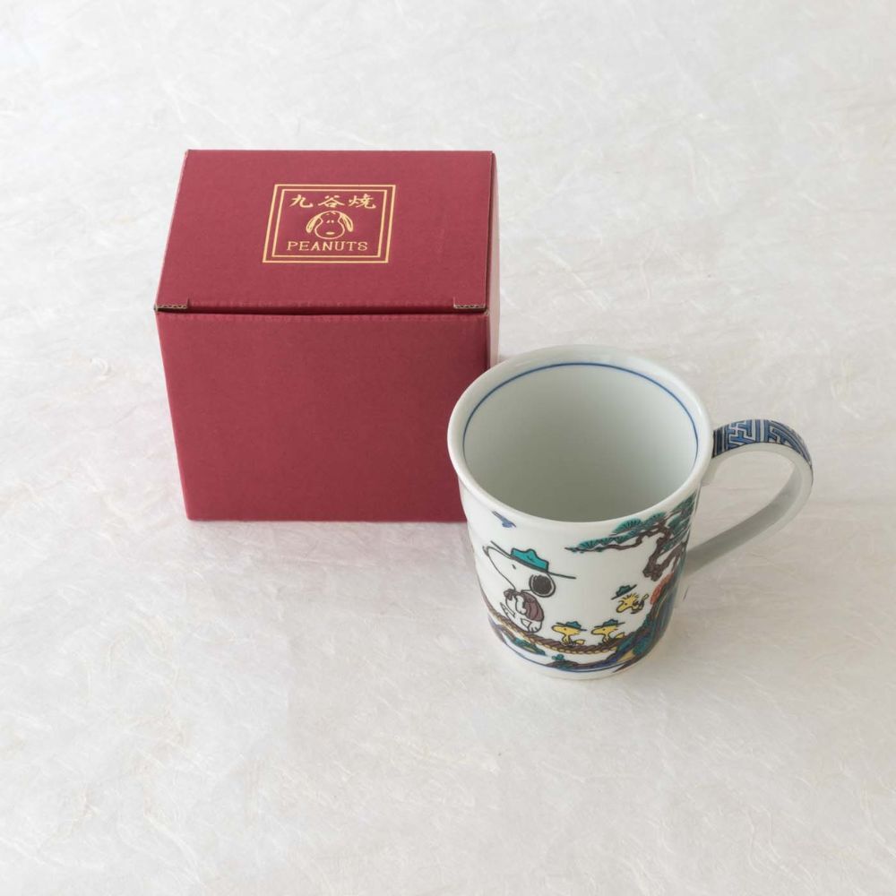Peanuts Snoopy Kutani Ware Mug 250ml - Sansui
