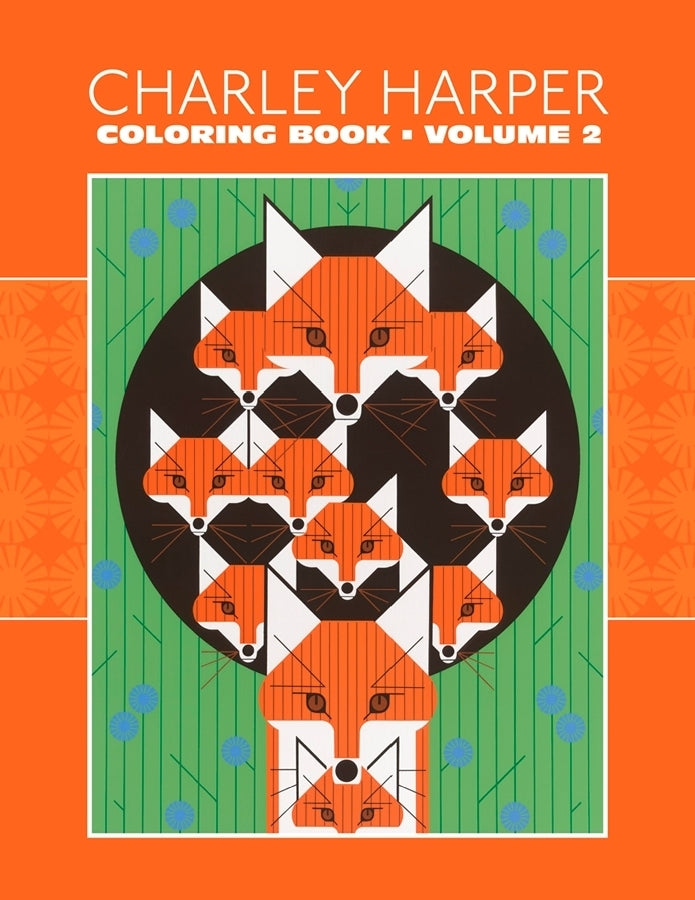Pomegranate Charley Harper: Volume 2 Coloring Book