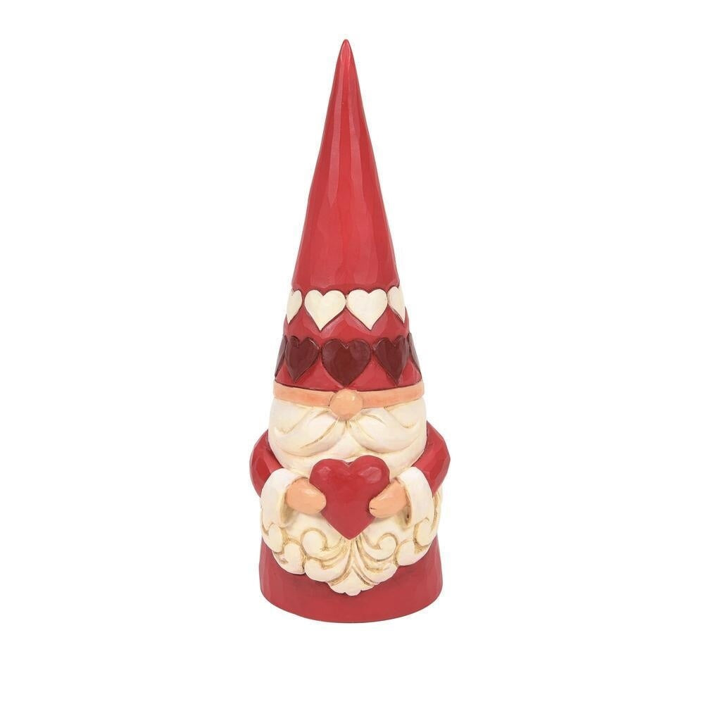 Heartwood Creek Red Gnome with Heart