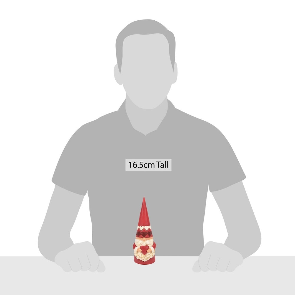 Heartwood Creek Red Gnome with Heart