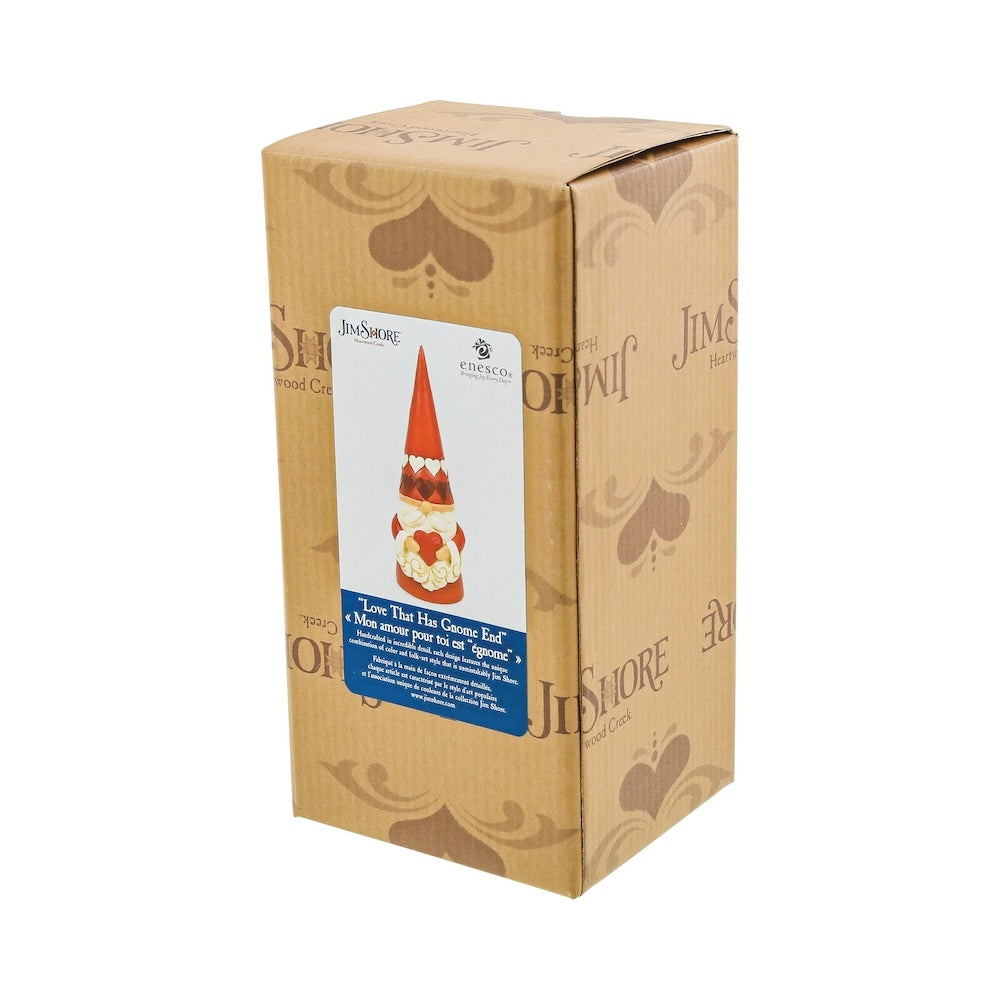 Heartwood Creek Red Gnome with Heart