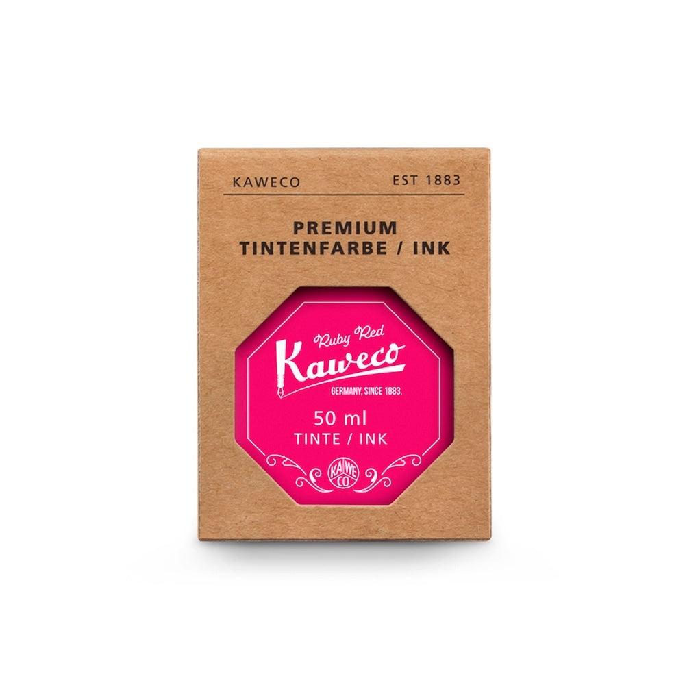 Kaweco Fountain Pen Ink 50ml Bottle Ruby Red