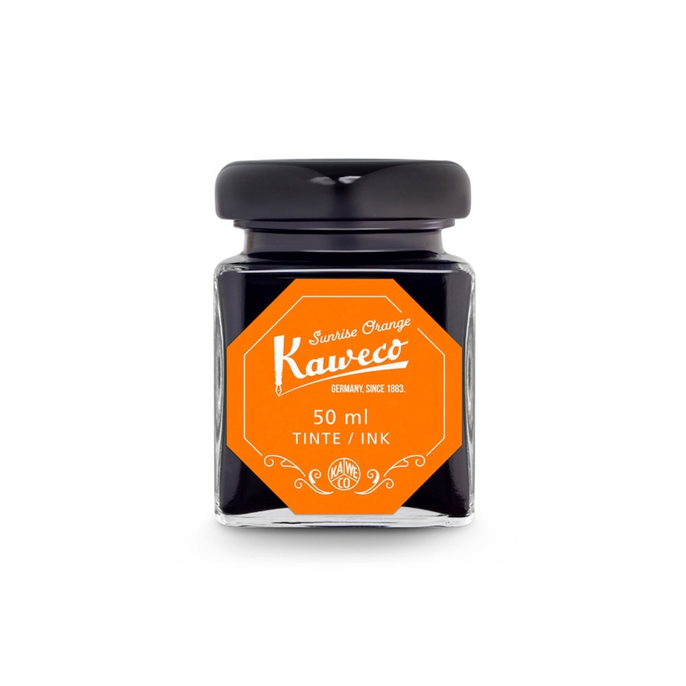 Kaweco Fountain Pen Ink 50ml Bottle Sunrise Orange