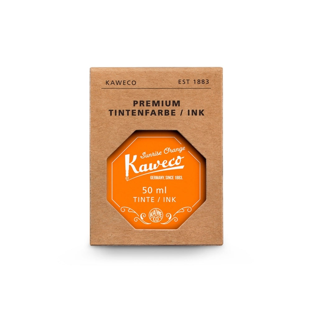 Kaweco Fountain Pen Ink 50ml Bottle Sunrise Orange