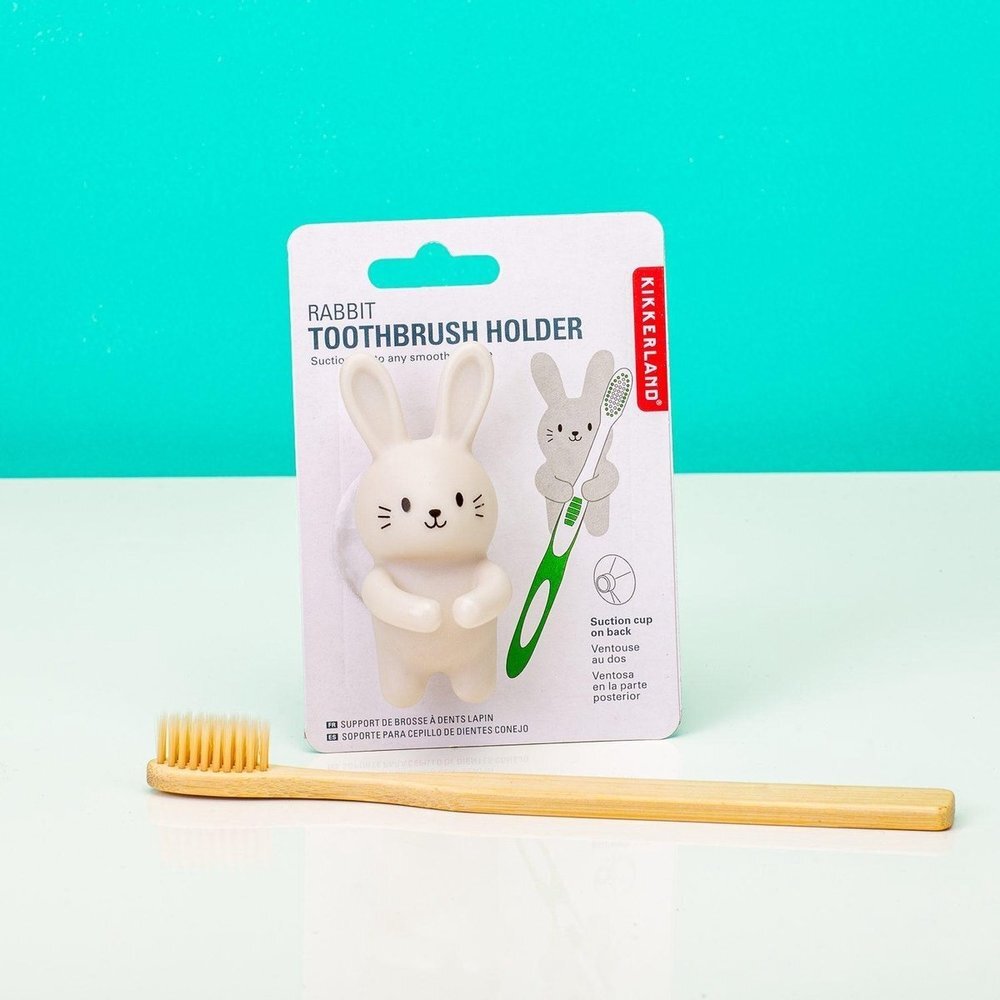 Kikkerland Rabbit Toothbrush Holder