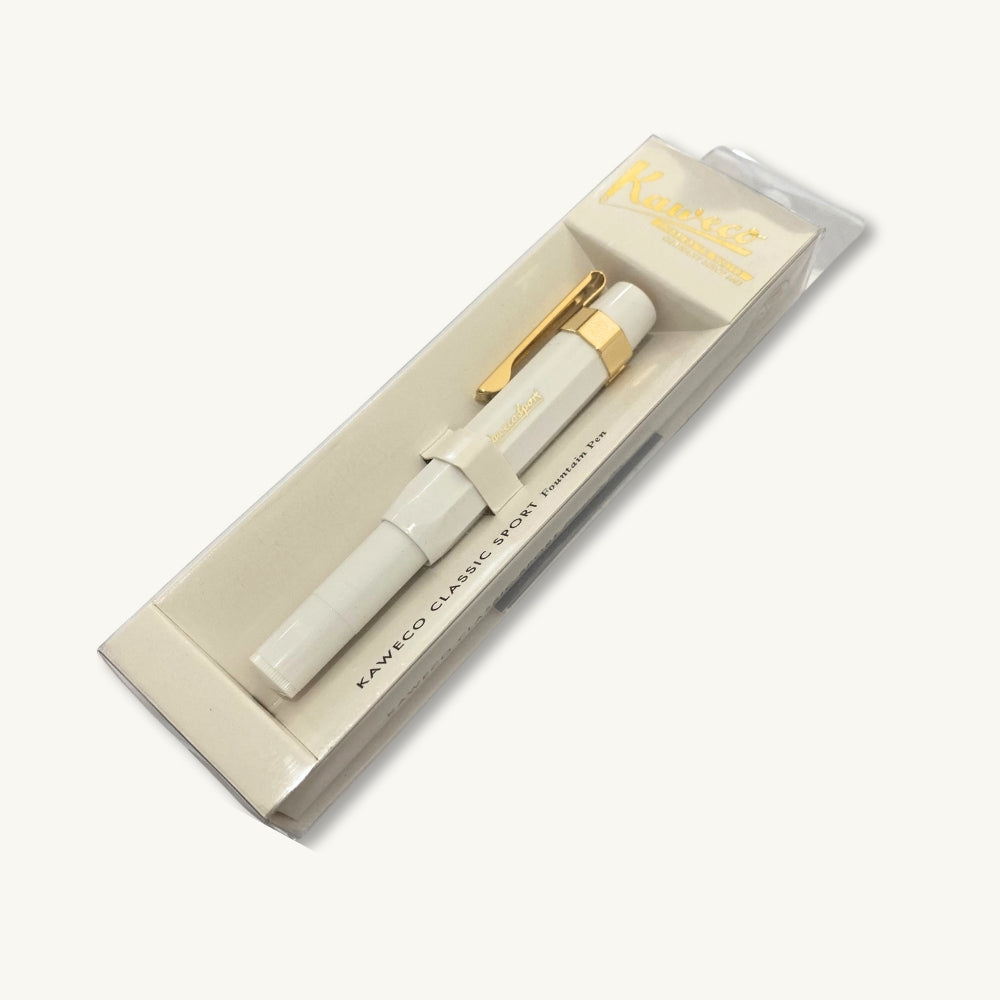 Kaweco Classic Sport Fountain Pen White - Medium