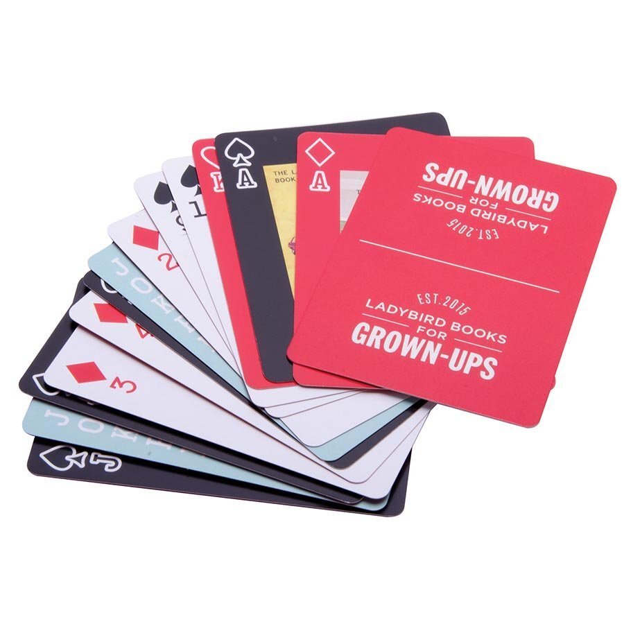 Lagoon Ladybird Books Playing Cards For Grown Ups