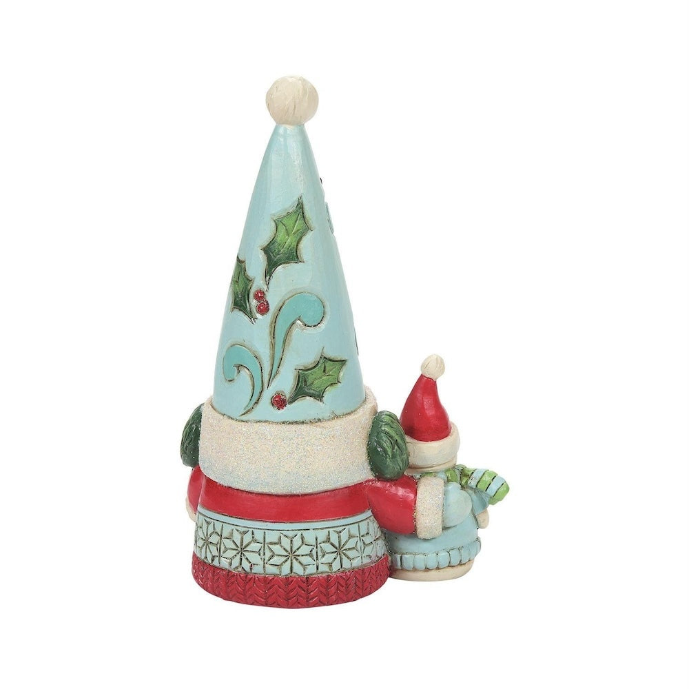 Heartwood Creek Wonderland Gnome with Snowman