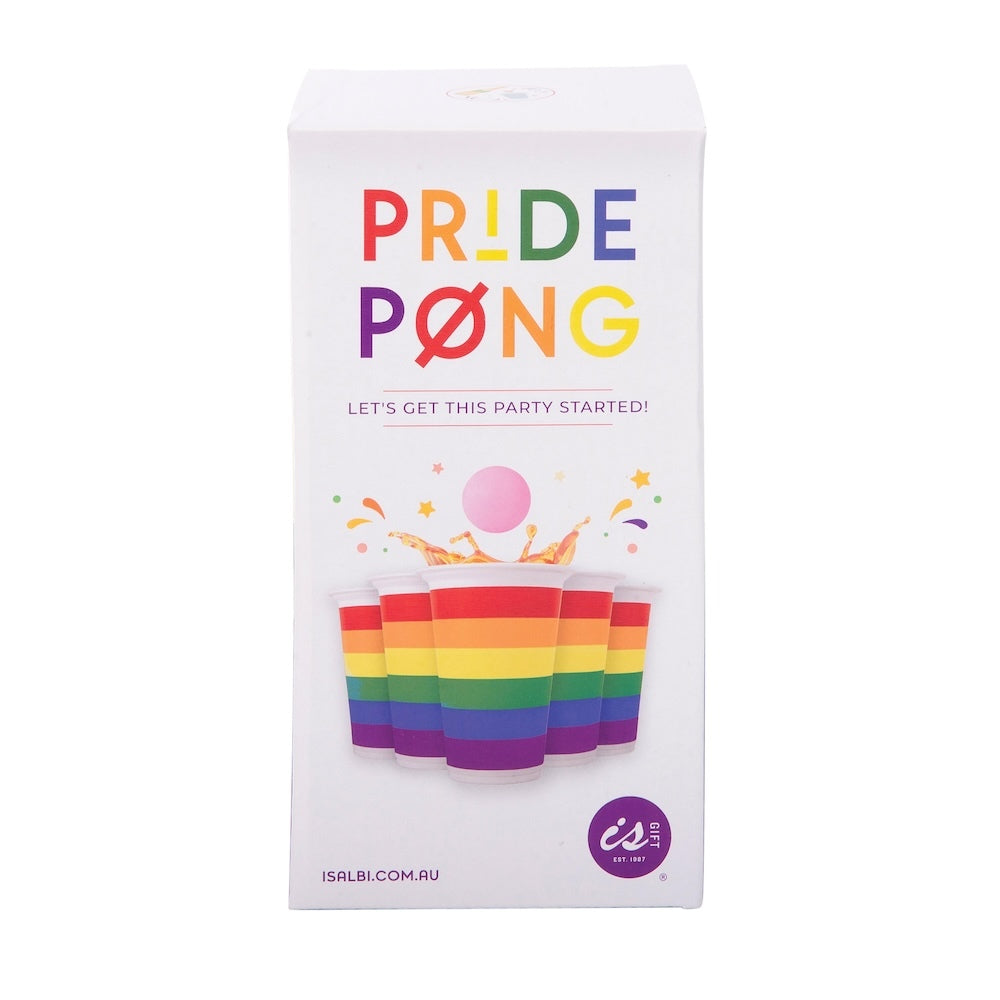 IS Gift Pride Beer Pong Drinking Game