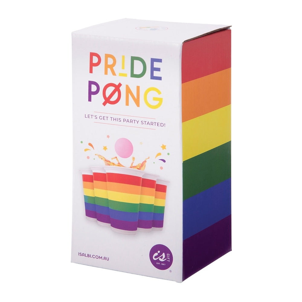IS Gift Pride Beer Pong Drinking Game