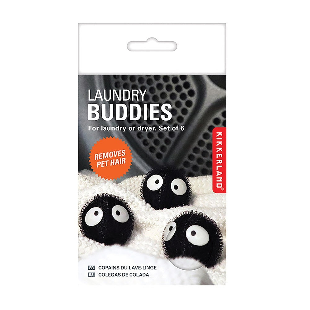 Kikkerland Laundry Dryer Buddies (Set of 6)