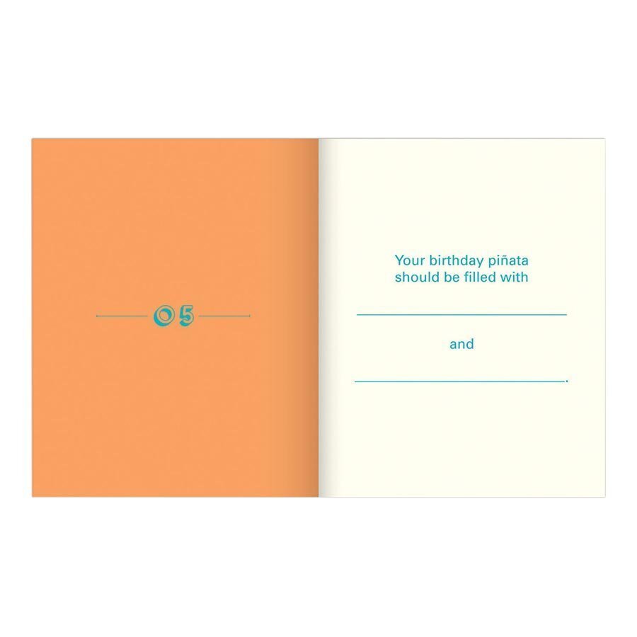 Knock Knock Happy Birthday - Fill In The Love Card Booklet