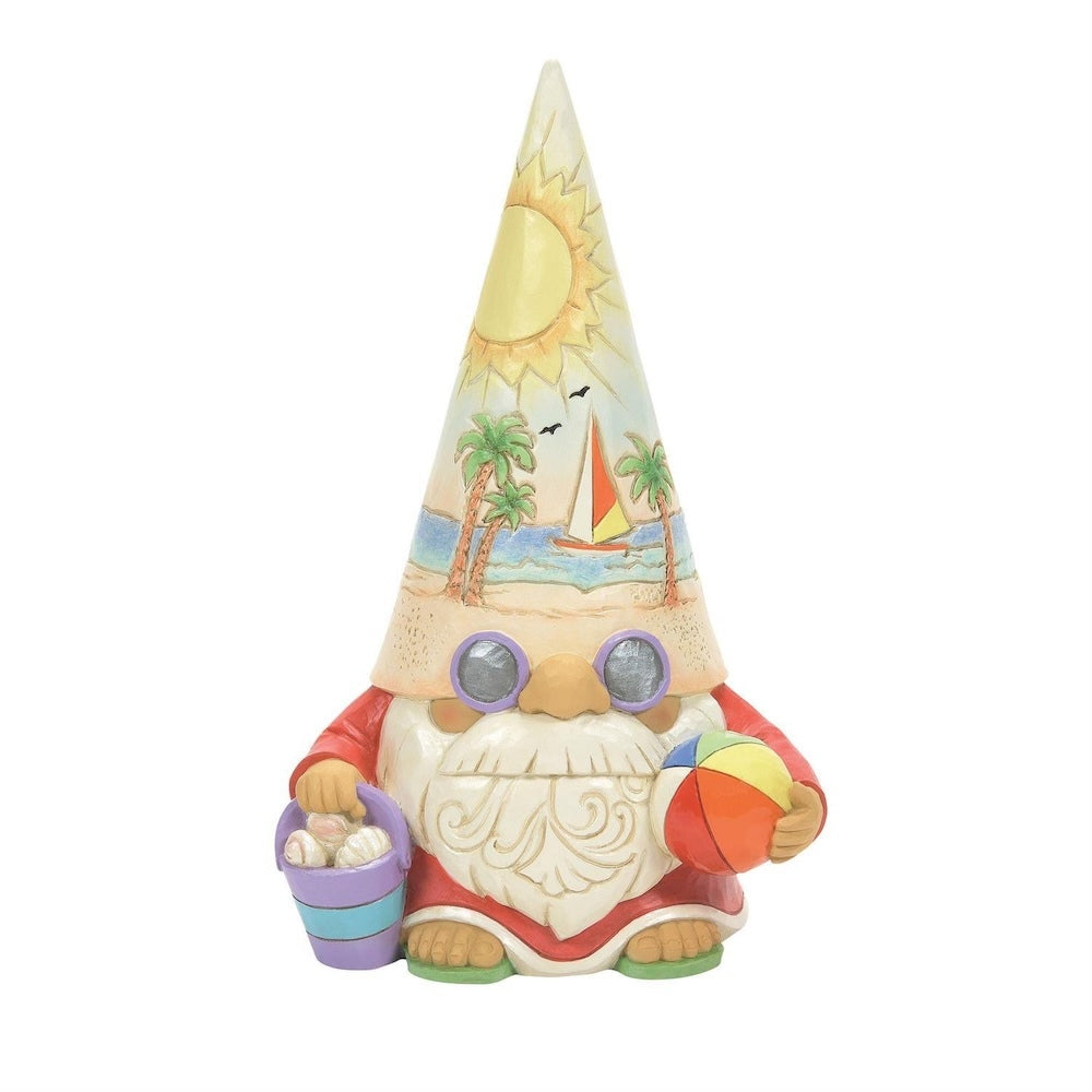 Heartwood Creek Jim Shore Gnome with Beach Scene