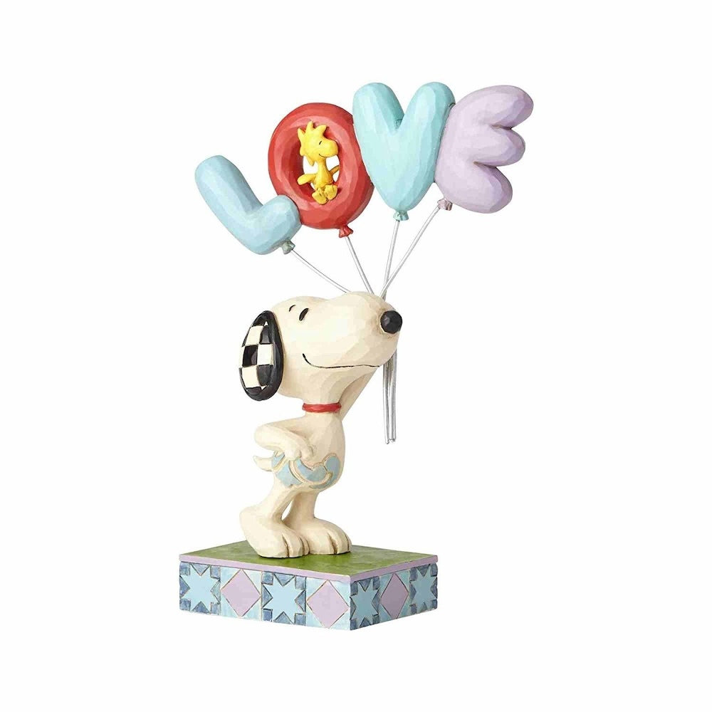 Peanuts by Jim Shore Snoopy with LOVE Balloon 19cm