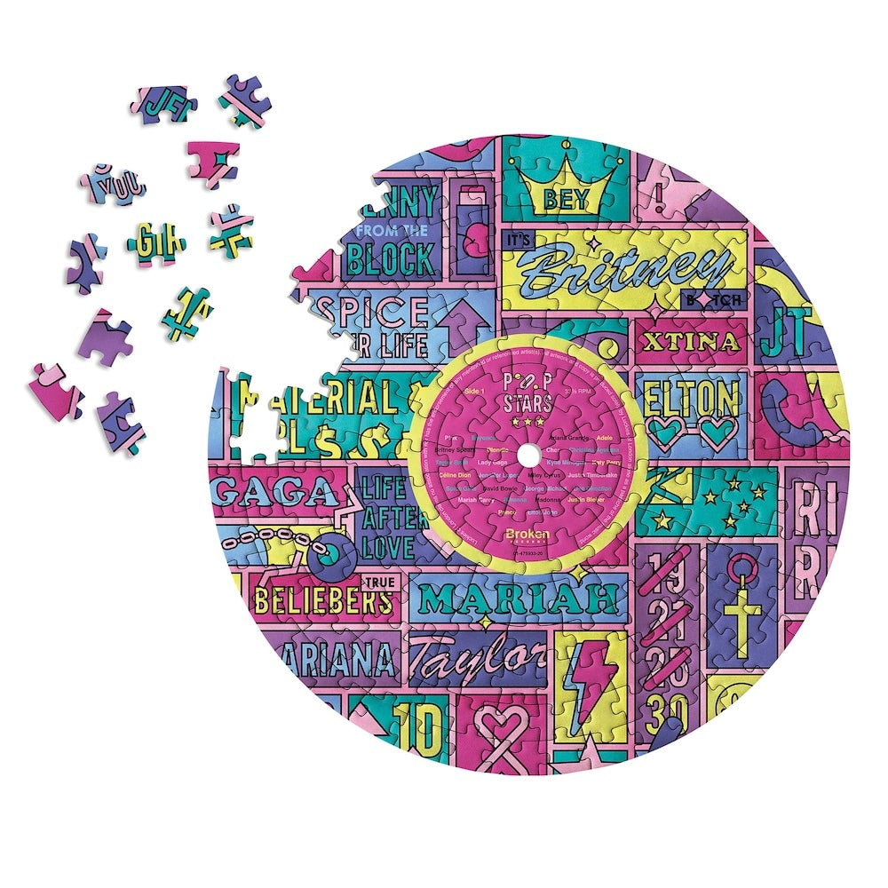 Luckies Broken Records Puzzle Pop Star 200 Piece