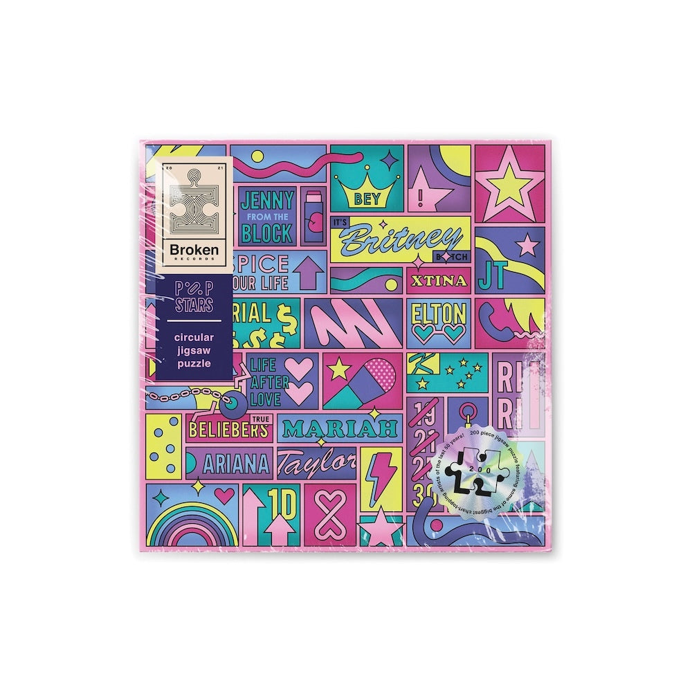 Luckies Broken Records Puzzle Pop Star 200 Piece