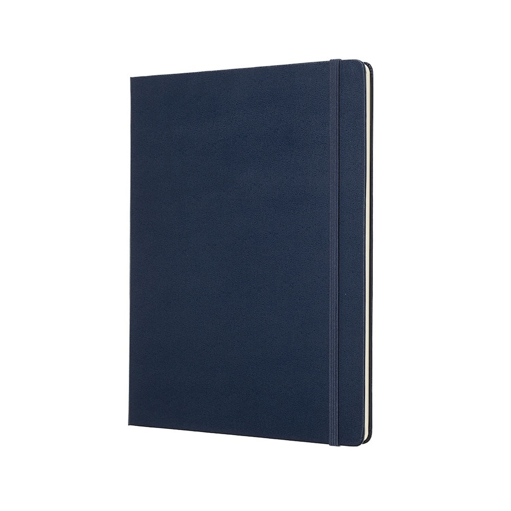 Moleskine Classic Extra Large Hard Cover Notebook Dot Grid - Sapphire Blue