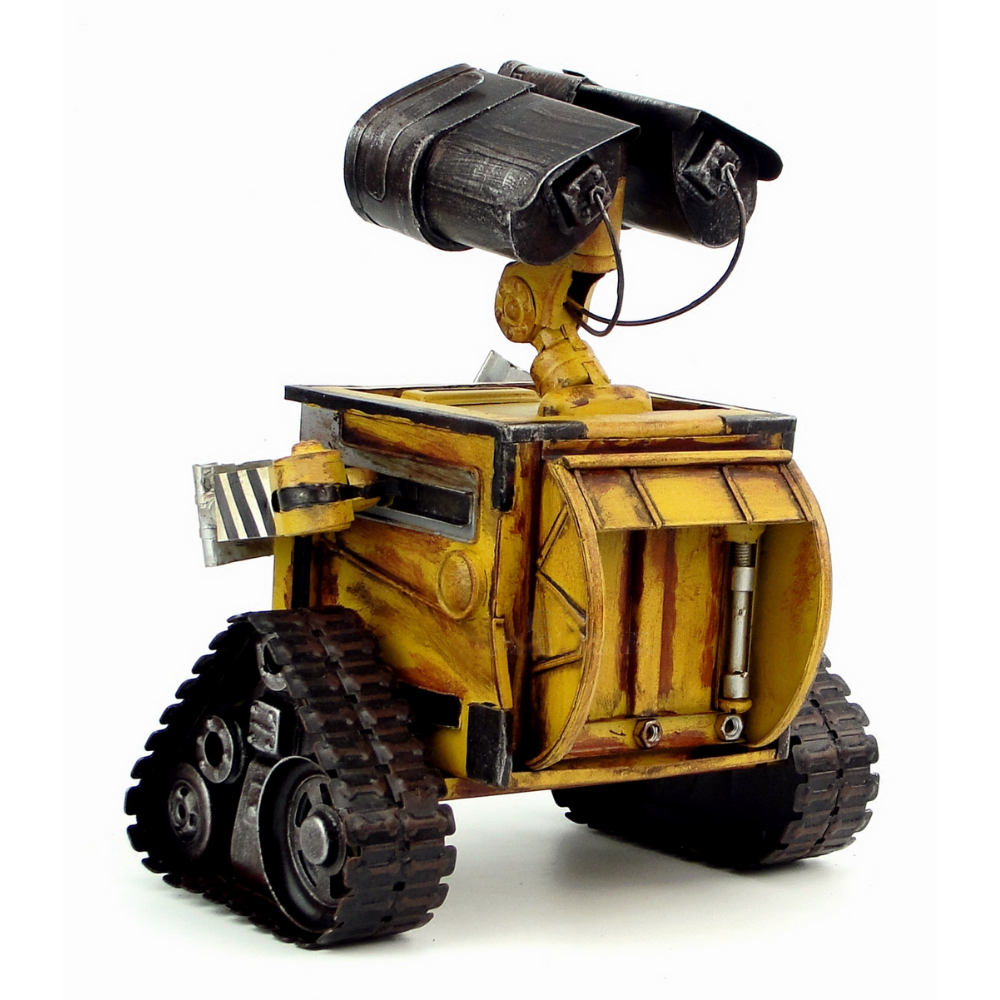 Vintage Wall-E Replica Metal Robot