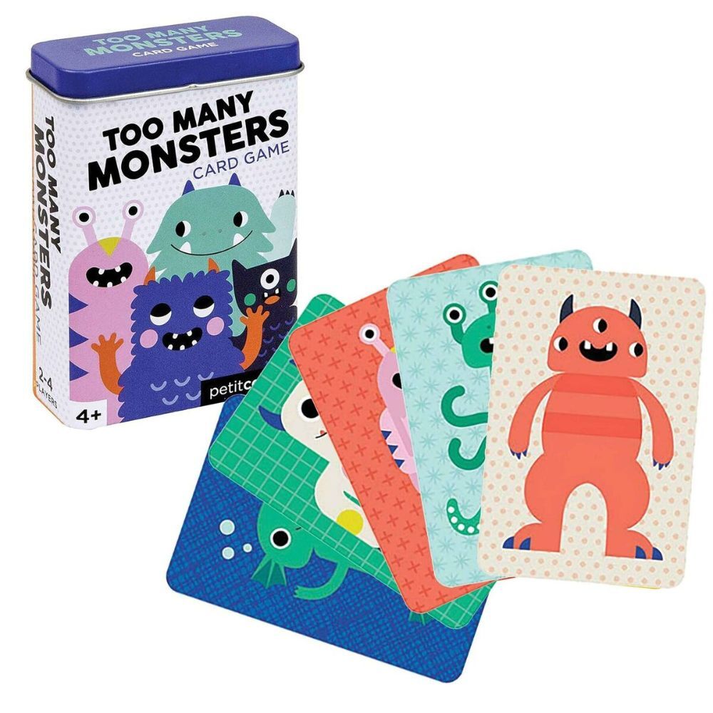 Petit Collage Too Many Monsters Card Game
