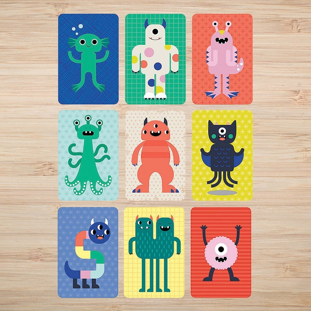 Petit Collage Too Many Monsters Card Game