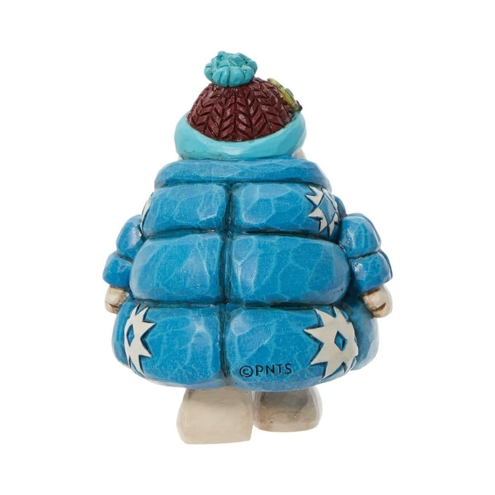 Peanuts By Jim Shore Mini Snoopy Wearing Puffer Jacket 8.4cm