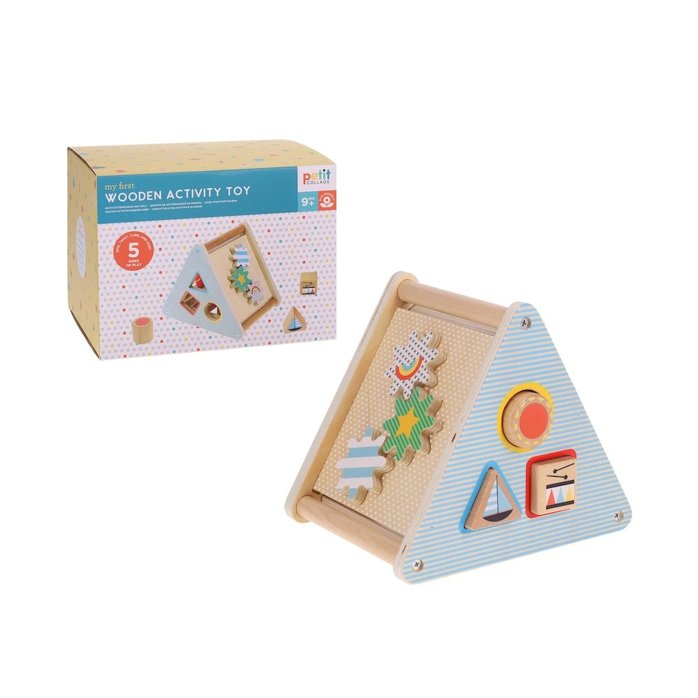 Petit Collage My First Wooden Activity Toy