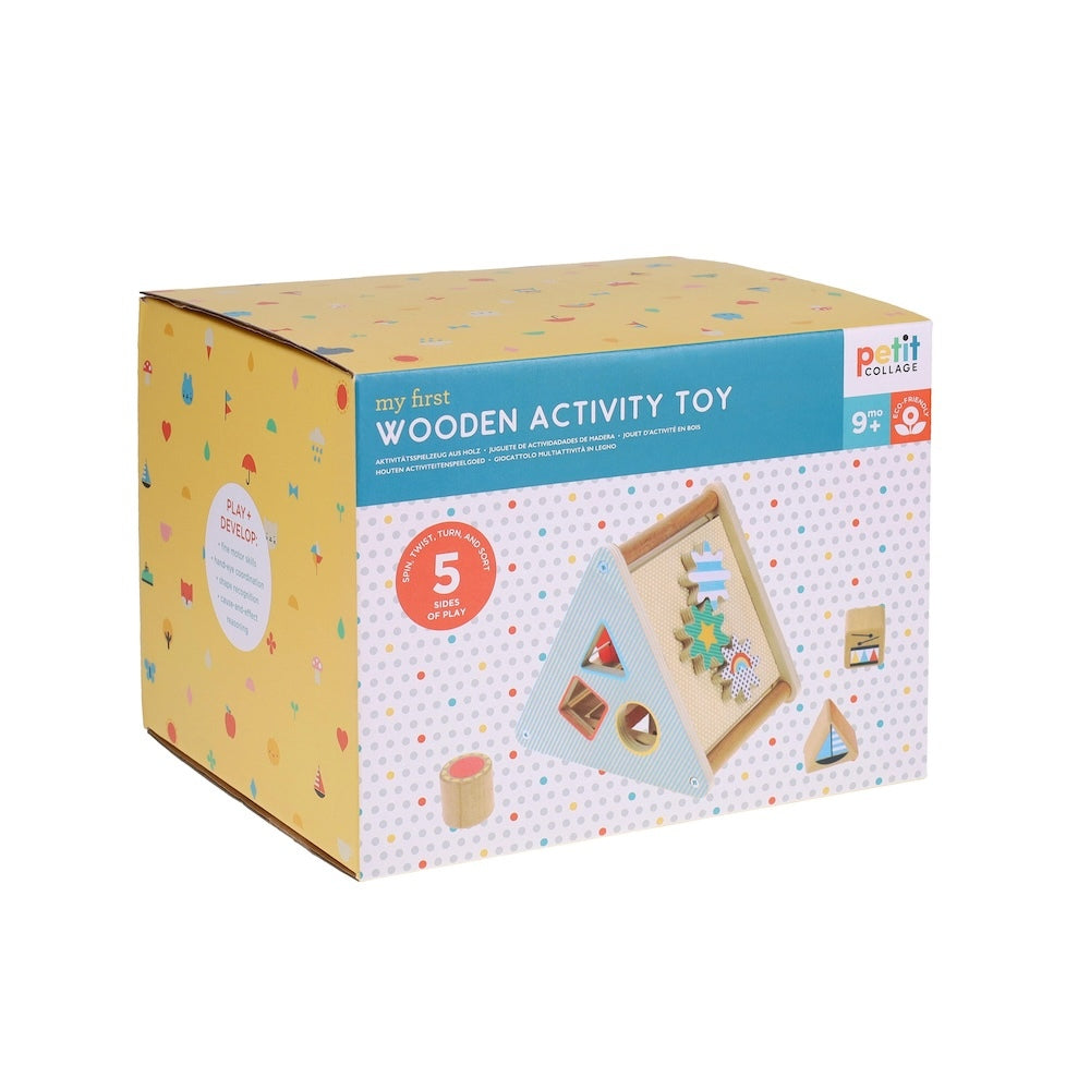 Petit Collage My First Wooden Activity Toy