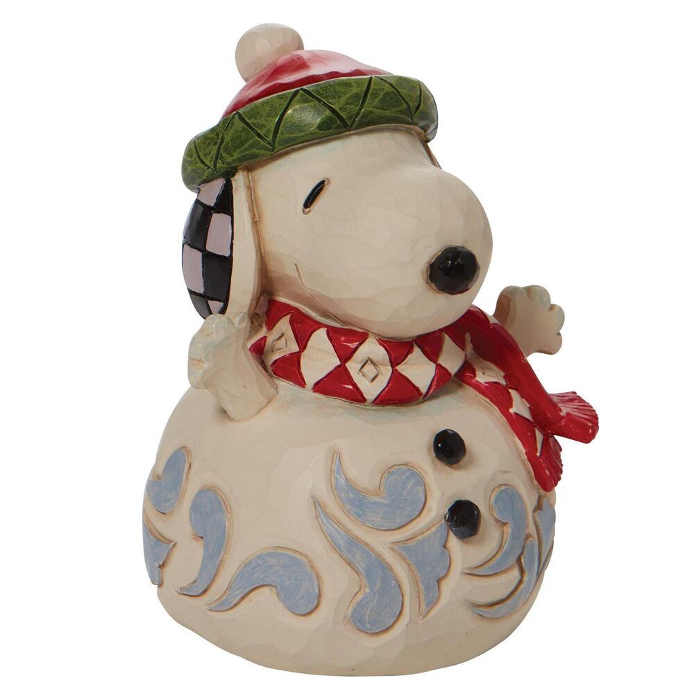 Peanuts by Jim Shore Mini Snoopy Snowman