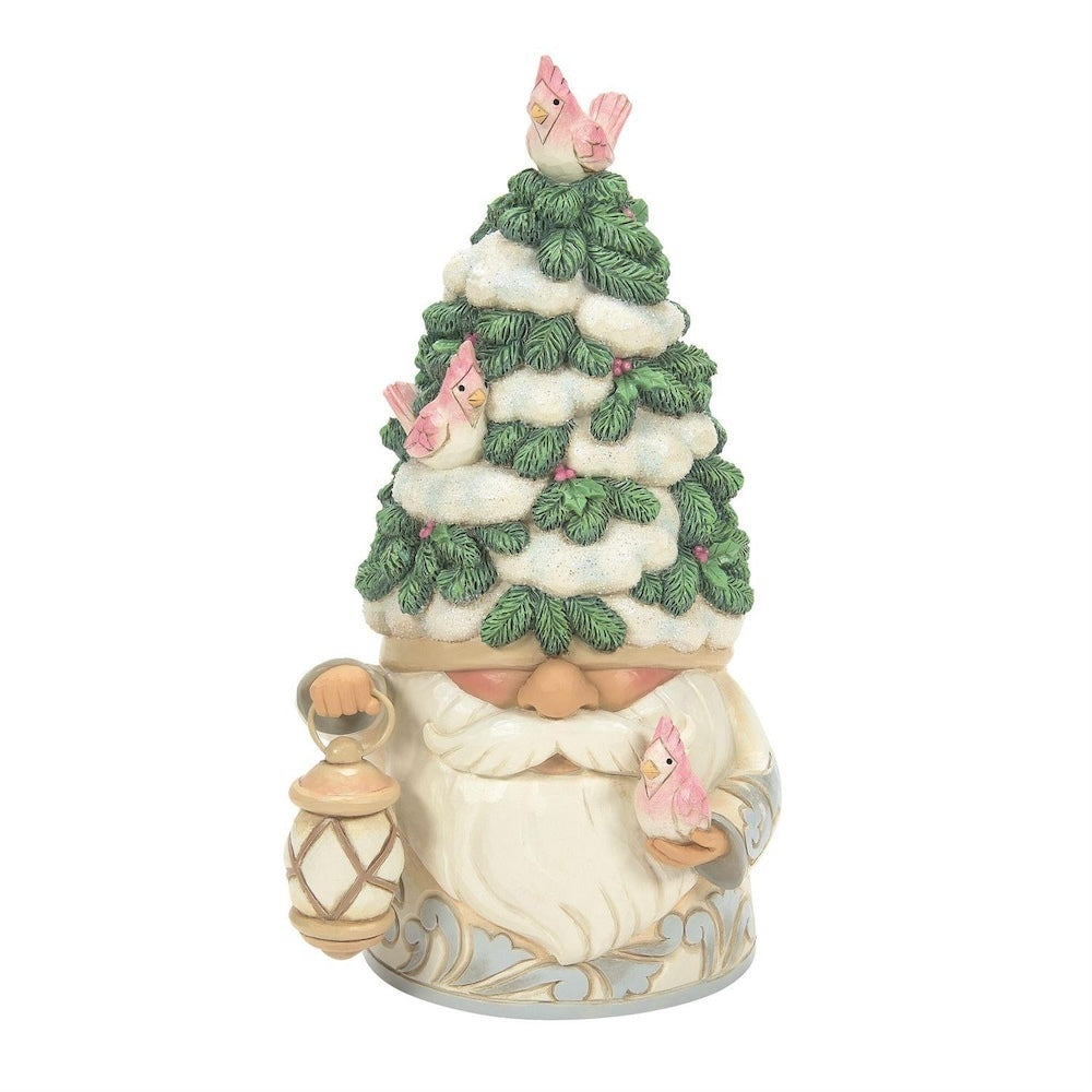 Heartwood Creek Woodland Gnome with Evergreen Tree Hat