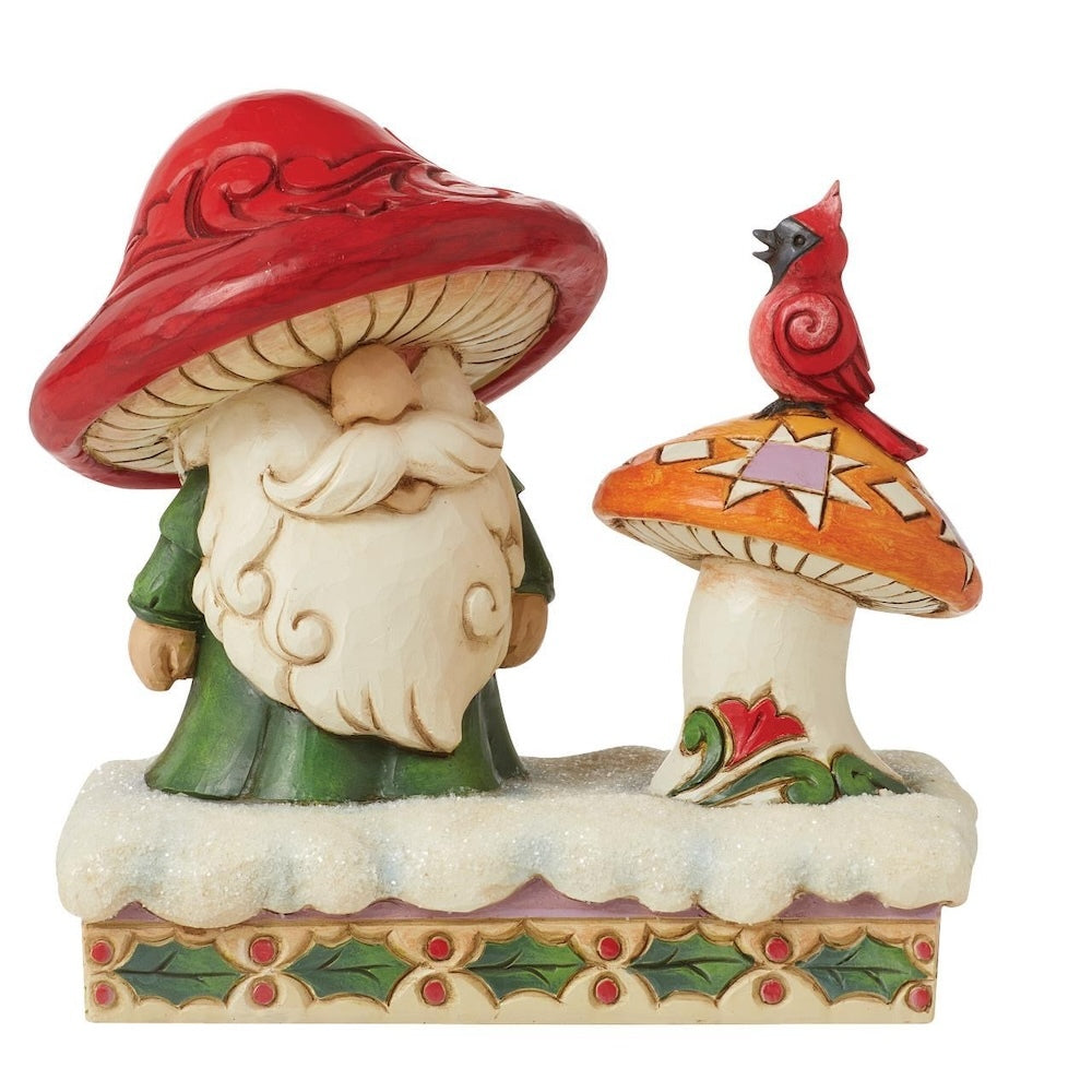 Heartwood Creek Santa by Mushroom and Bird