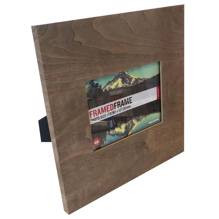 IS Gift Warm Wooden Photo Frame 5x7"