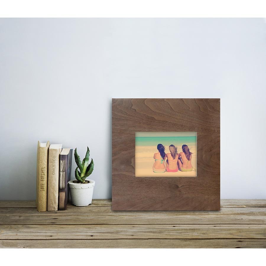 IS Gift Warm Wooden Photo Frame 5x7"