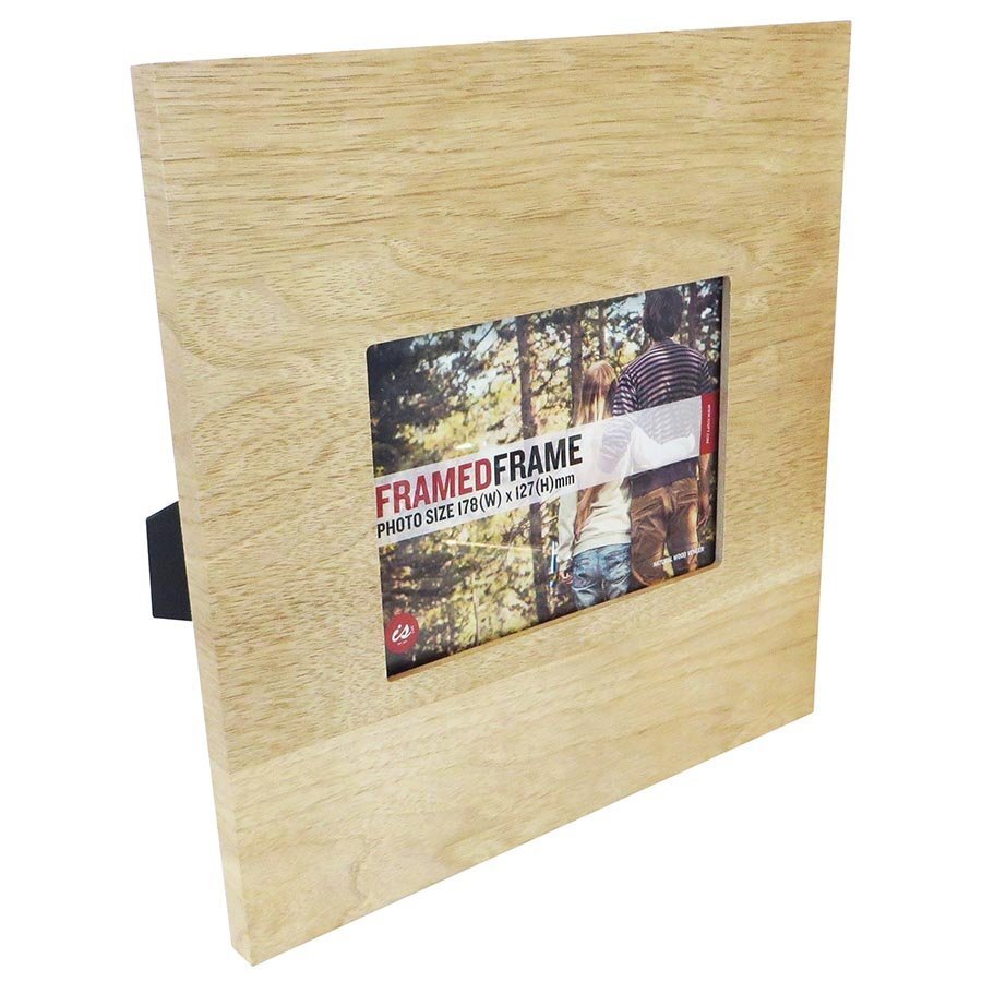 IS Gift Warm Wooden Photo Frame 5x7"