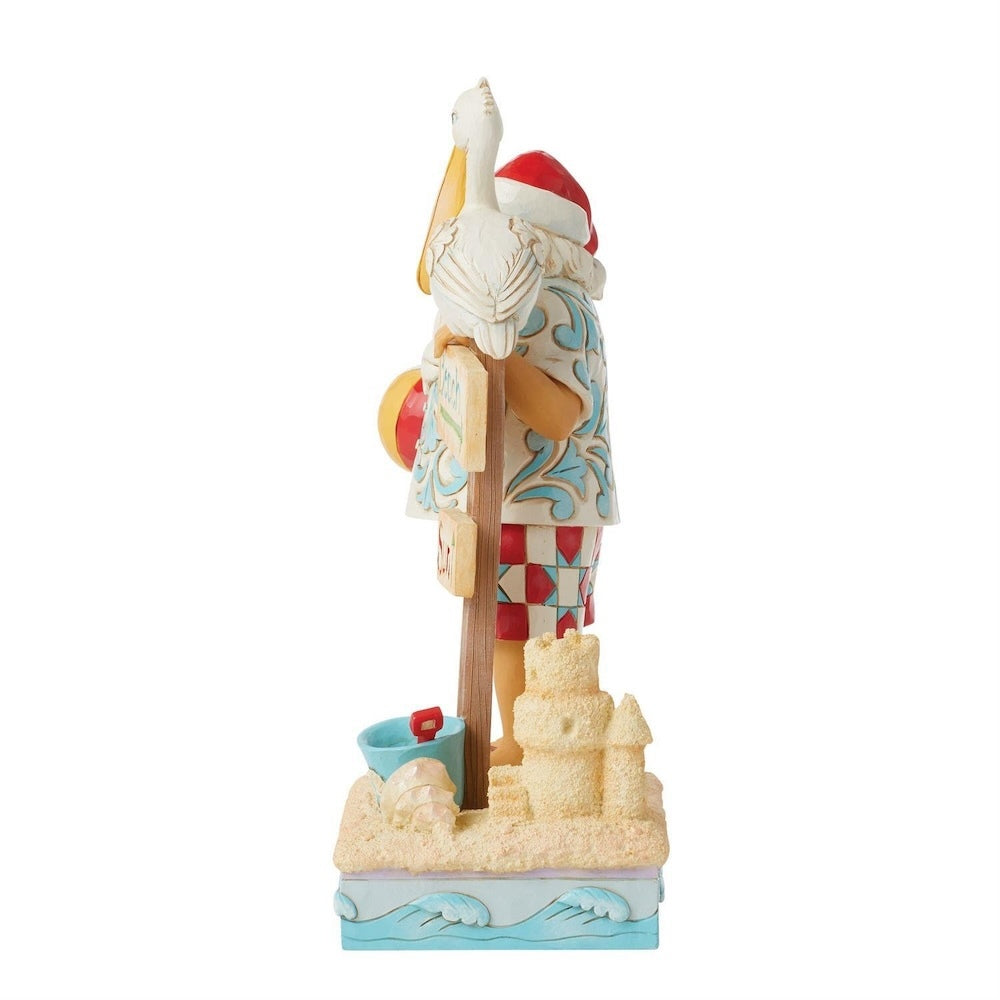 Heartwood Creek Coastal Santa with Signs