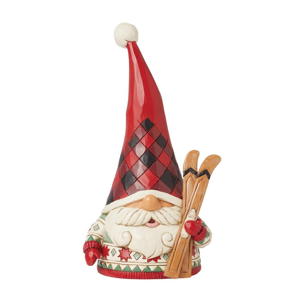 Heartwood Creek Gnome with Skis