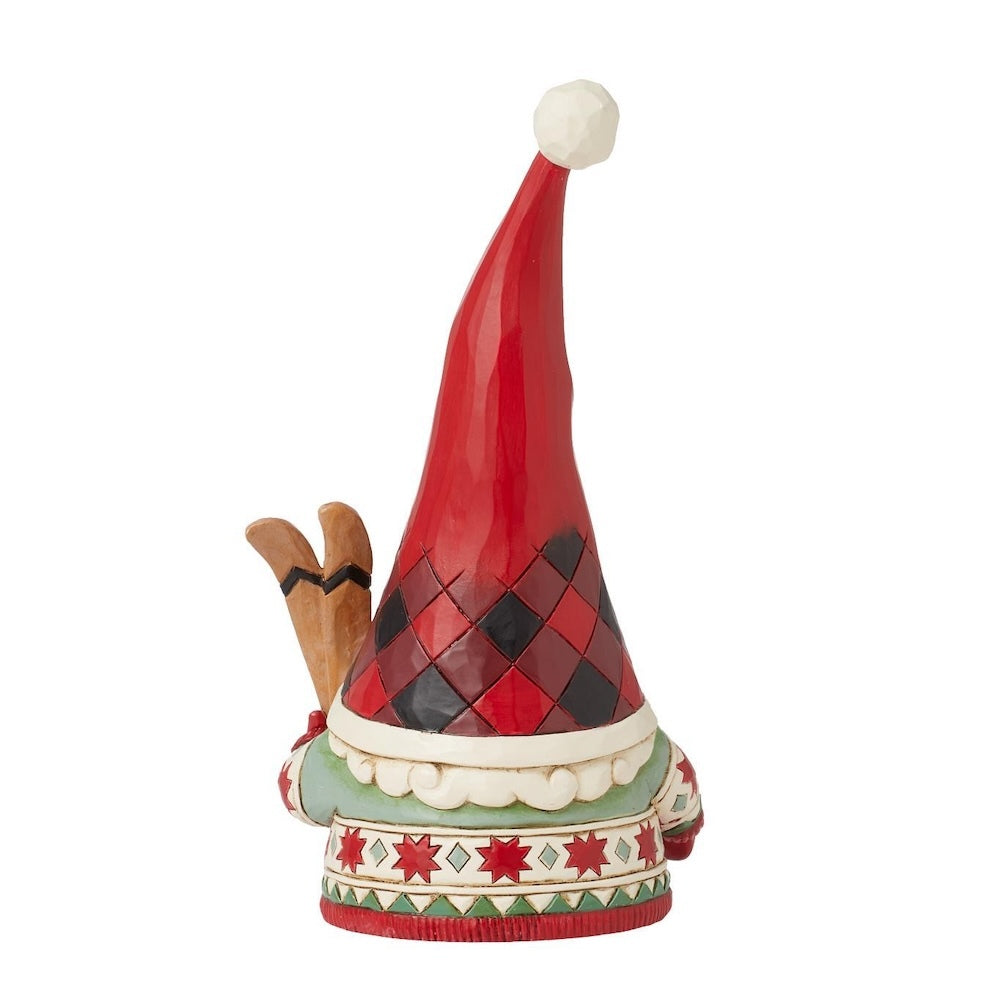 Heartwood Creek Gnome with Skis