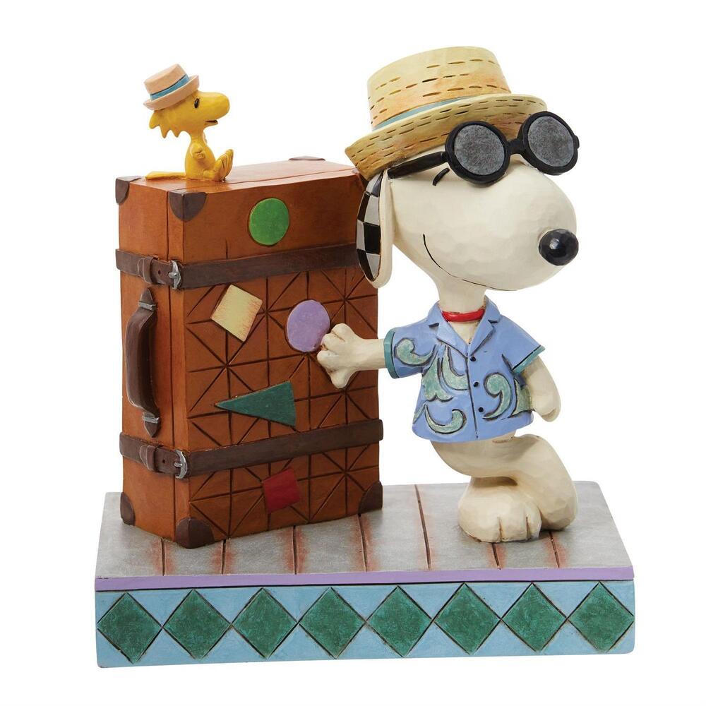 Peanuts by Jim Shore Snoopy and Woodstock Vacation