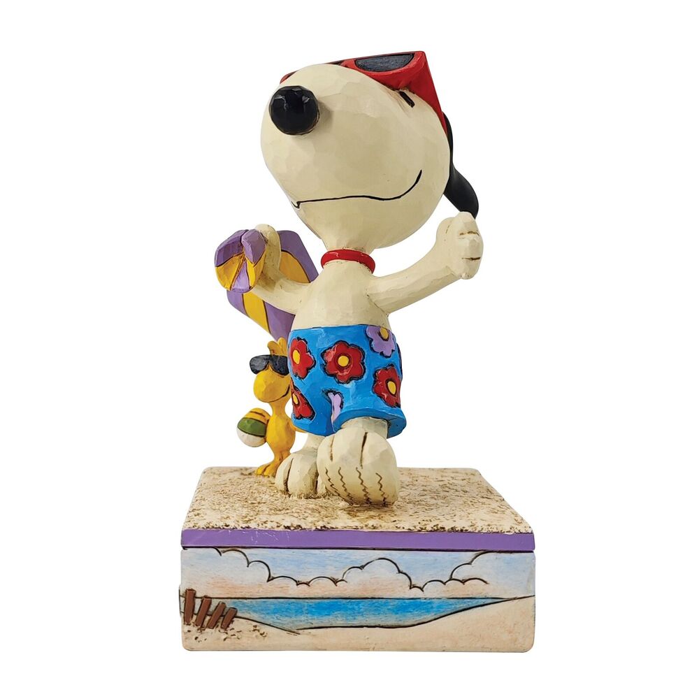 Peanuts by Jim Shore Snoopy and Woodstock Beach Day