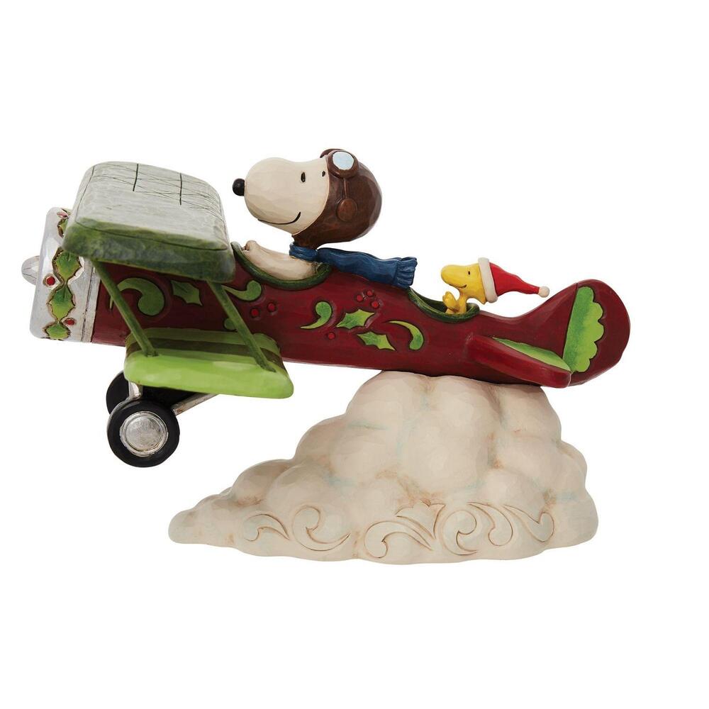 Peanuts by Jim Shore Snoopy Flying Ace Plane