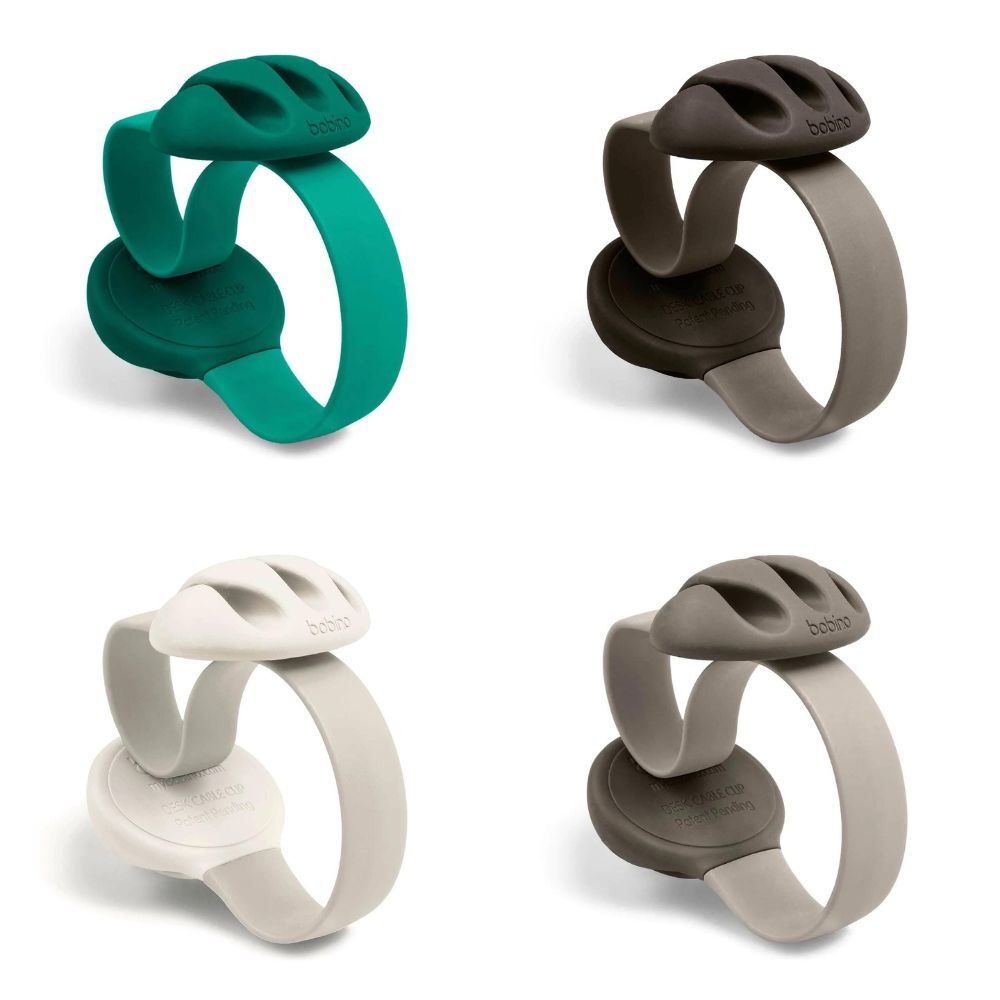 Bobino Desk Cable Clip (Set of 2) Assorted